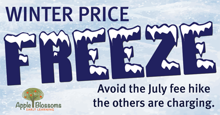 childcare price freeze 1 - Our Winter Price Freeze