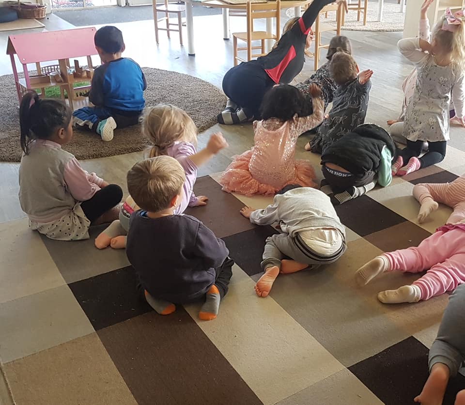 child care Narre Warren yoga - Yoga Day at Apple Blossoms Narre Warren